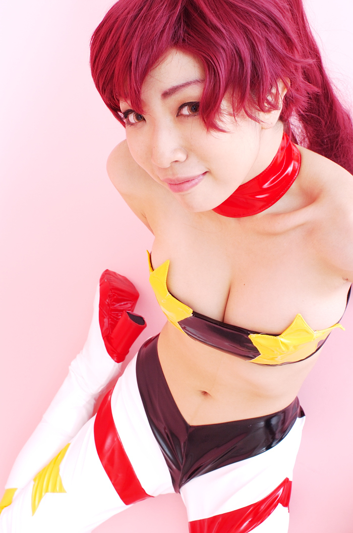 [Cosplay]  Tengen Toppa Gurren Lagann - Big Tits Yoko